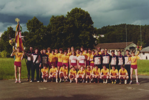 Der Turnverein Horw im Jahr 1978 in Genf.